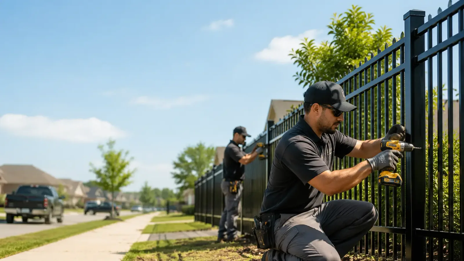 Metal Fence Installation in Blue River, WI